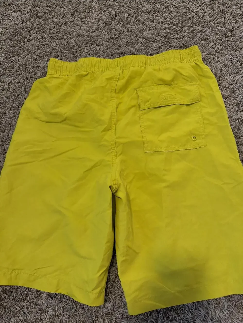Calvin Klein Boys Yellow Swim Shorts XLarge - Swimwear Beachwear